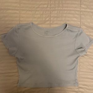 Lilac brandy Melville cropped top